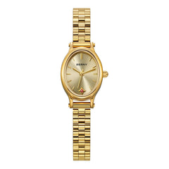 Elegant Oval Design Quartz Watch