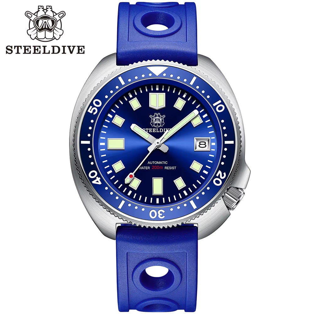 Waterproof Sapphire Glass Dive Watch with Ceramic Bezel
