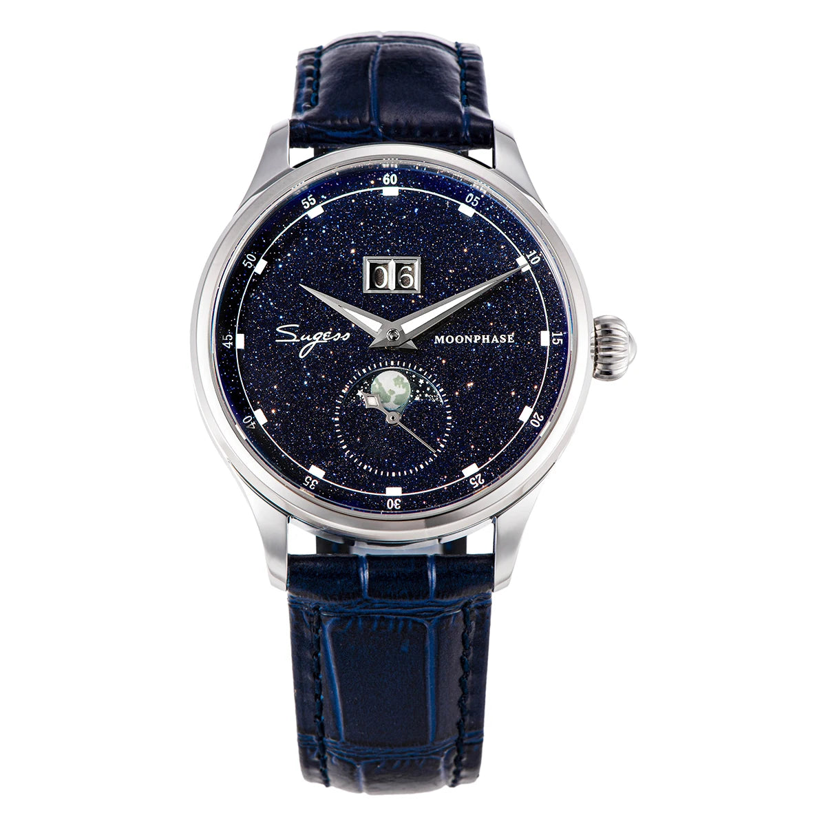 Moonphase Watch & Sandstone Dial