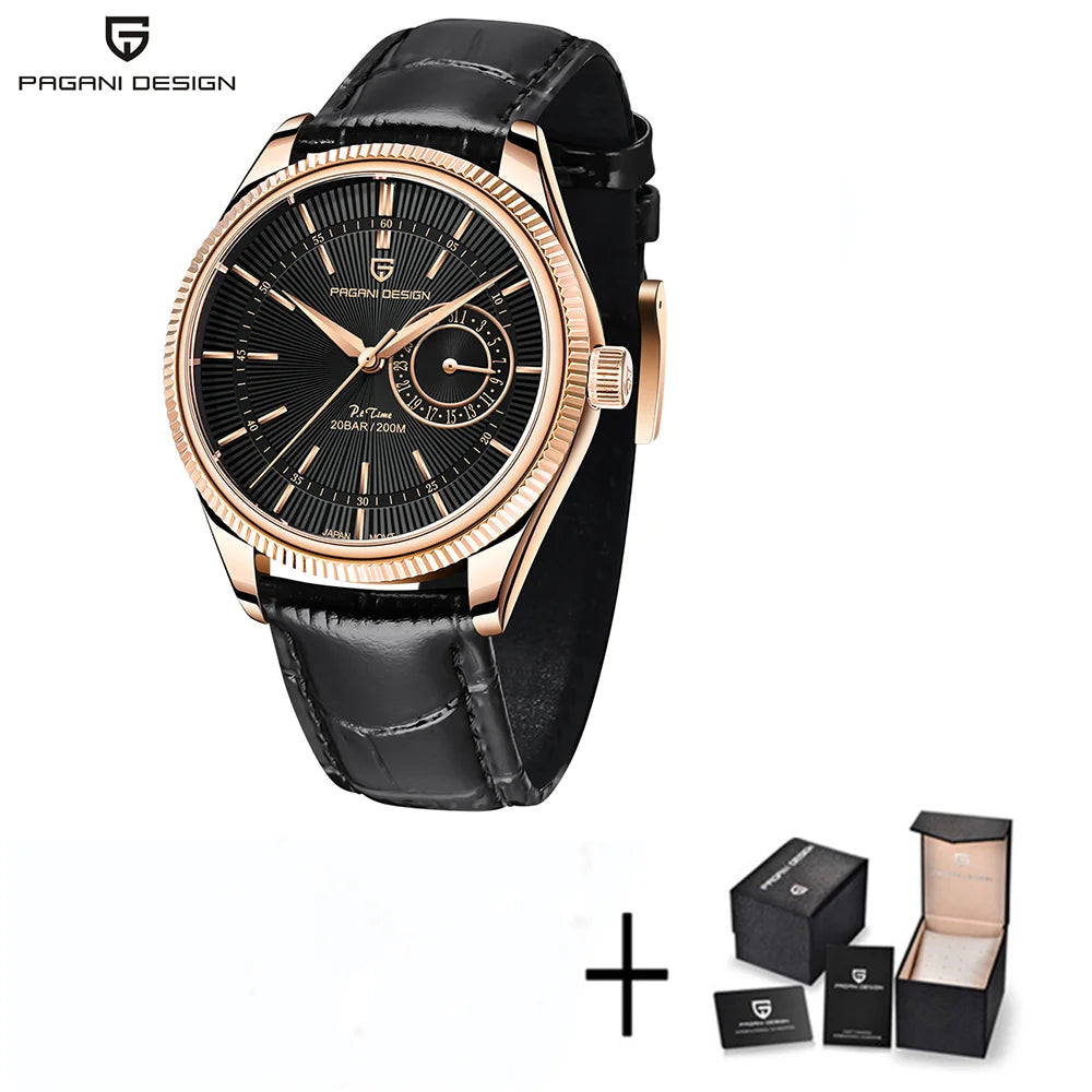 Luxury Saphire Glass Business Watch