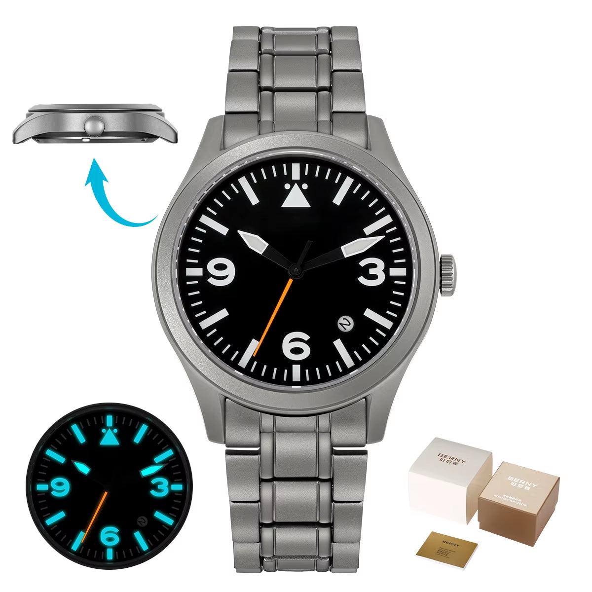 Full Titanium Automatic Watch 