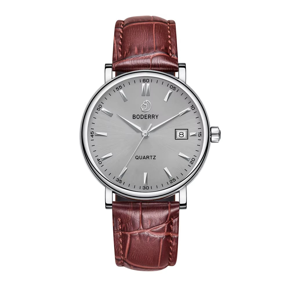 Premium Swiss Made Quartz Movement with Sapphire Crystal and Stainless Steel