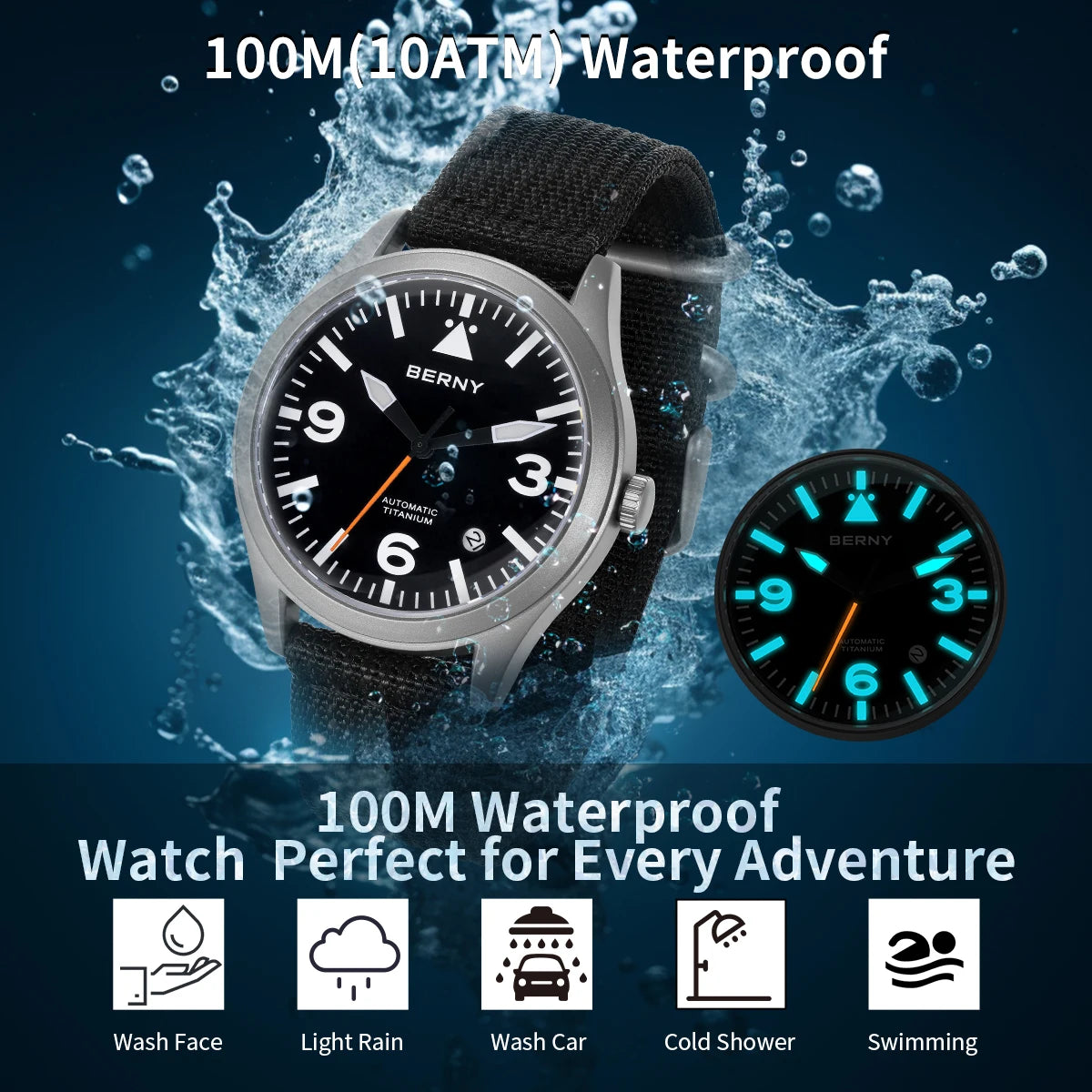 Full Titanium Automatic Watch 