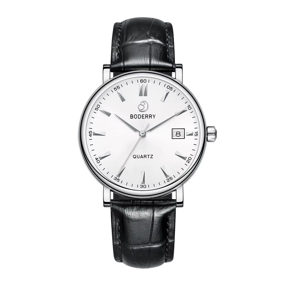 Premium Swiss Made Quartz Movement with Sapphire Crystal and Stainless Steel