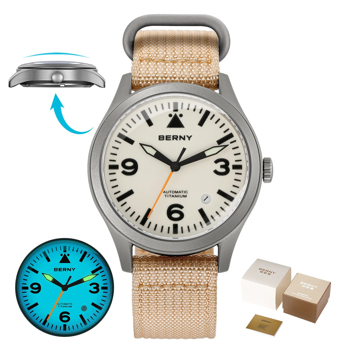 Full Titanium Automatic Watch 