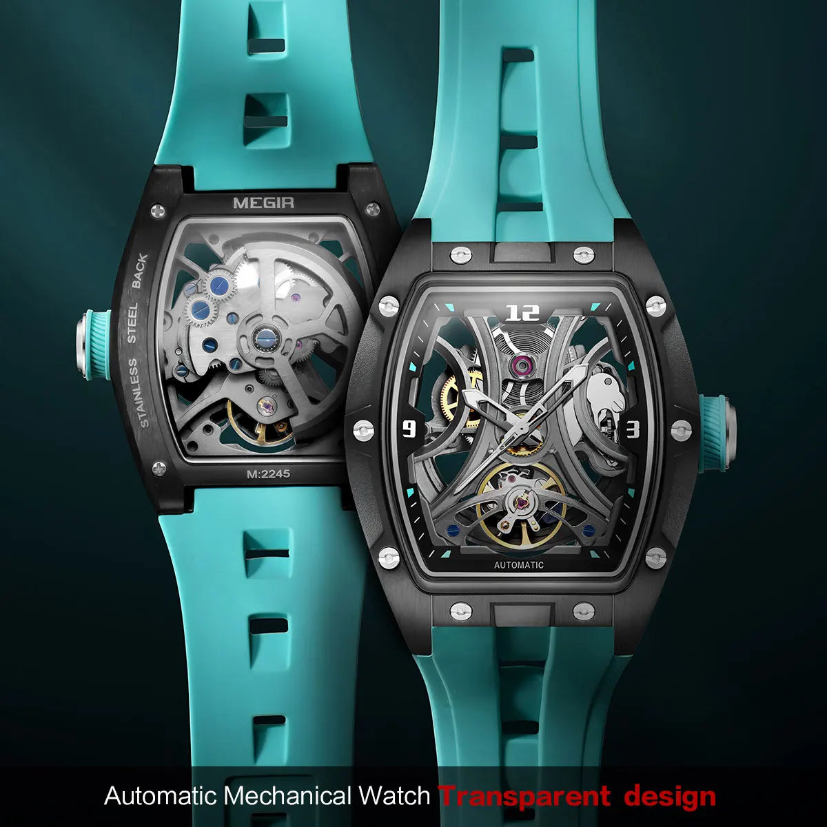 Fashion Sports Mechanical Watch 