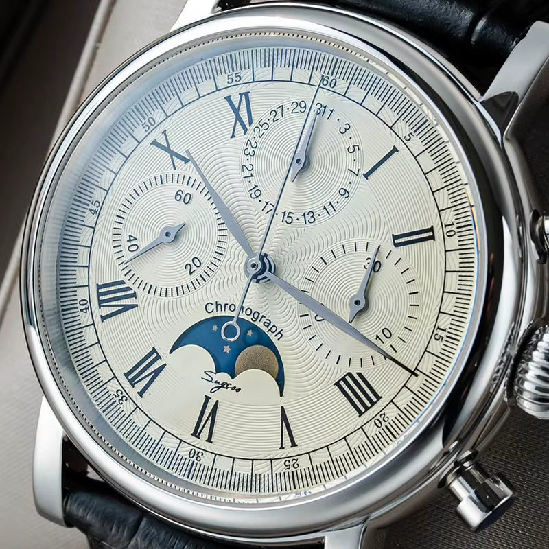 Stylish Vintage Design Swan Neck Movement