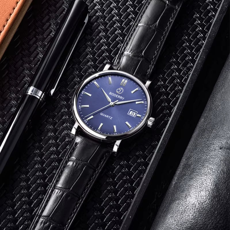 Premium Swiss Made Quartz Movement with Sapphire Crystal and Stainless Steel