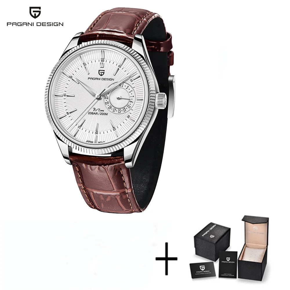 Luxury Saphire Glass Business Watch