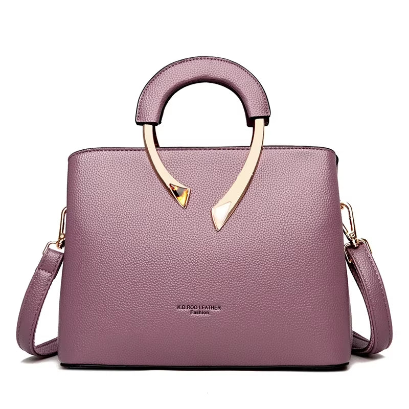 High Quality Women's  Leather Crossbody Shoulder Bag
