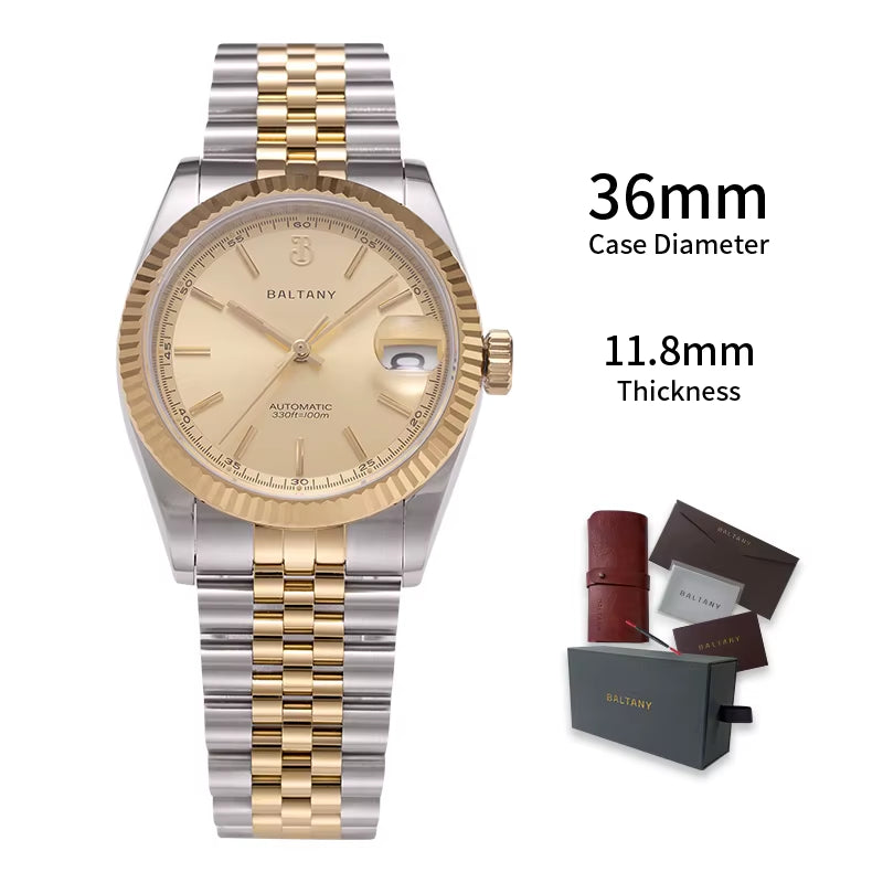 Luxury Automatic Watch with Jubilee Bracelet