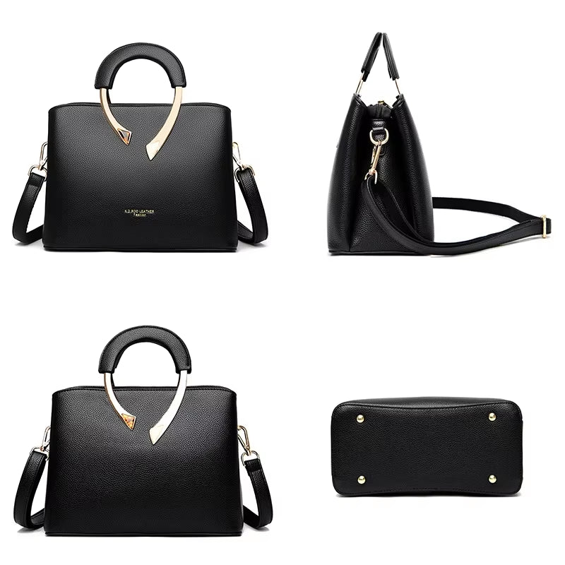 High Quality Women's  Leather Crossbody Shoulder Bag