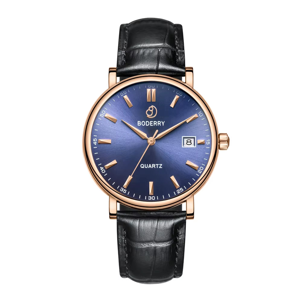 Premium Swiss Made Quartz Movement with Sapphire Crystal and Stainless Steel