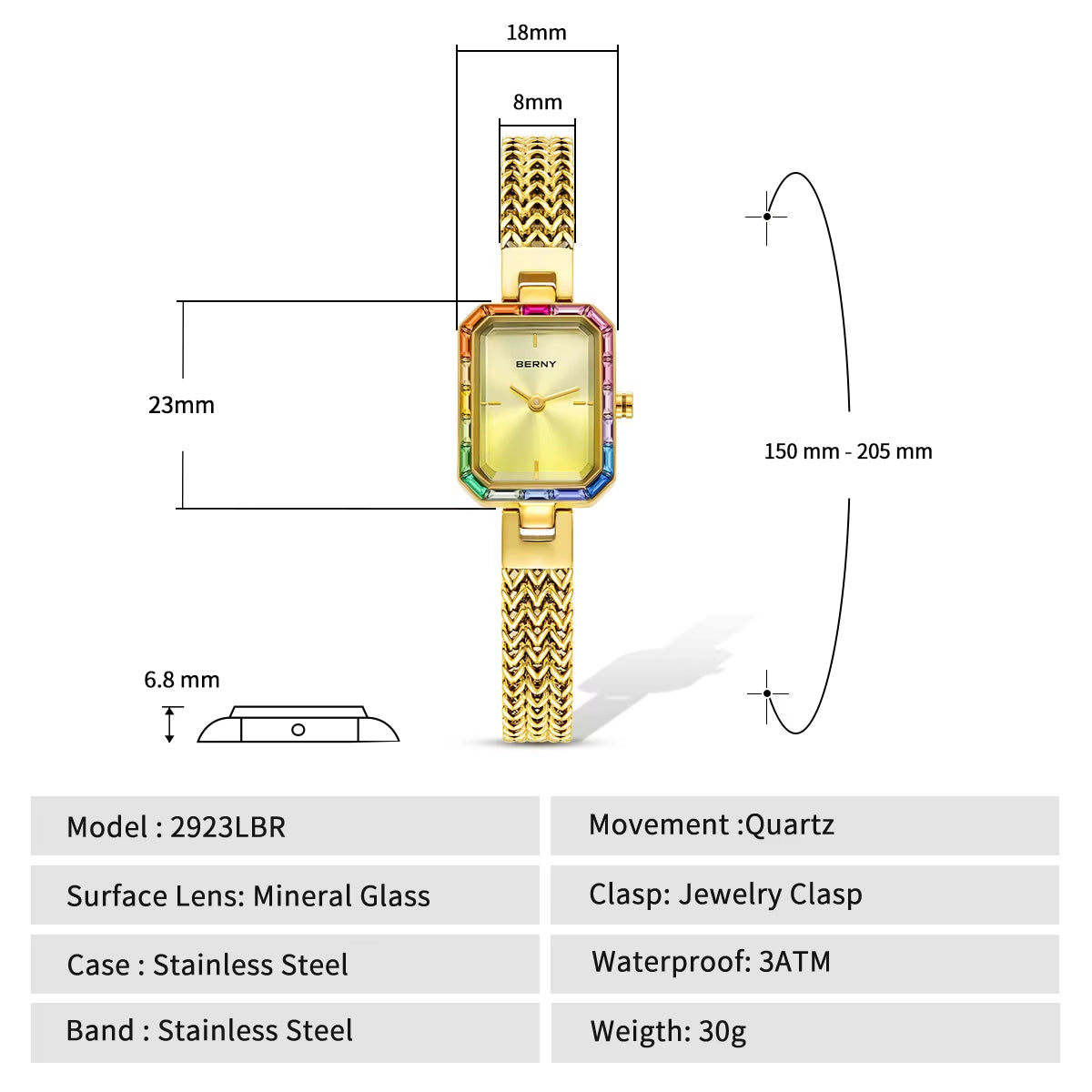 Luxury Fashion Jewellery Bracelet Set 