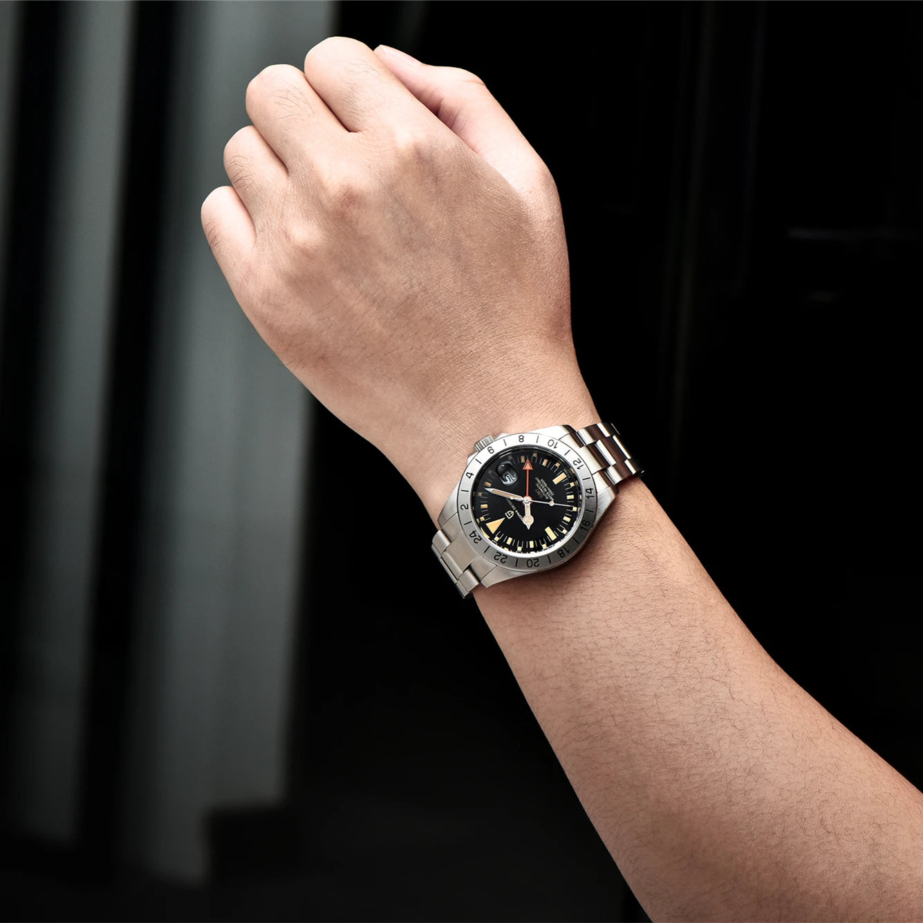 2024 New PAGANI DESIGN GMT Men Automatic Mechanical Watch Classic Retro Watch Stainless Steel 200M Waterproof Clock Reloj Hombre