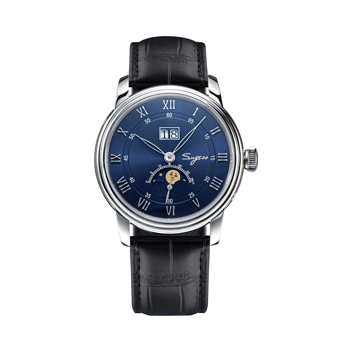 Moonphase Watch & Sandstone Dial