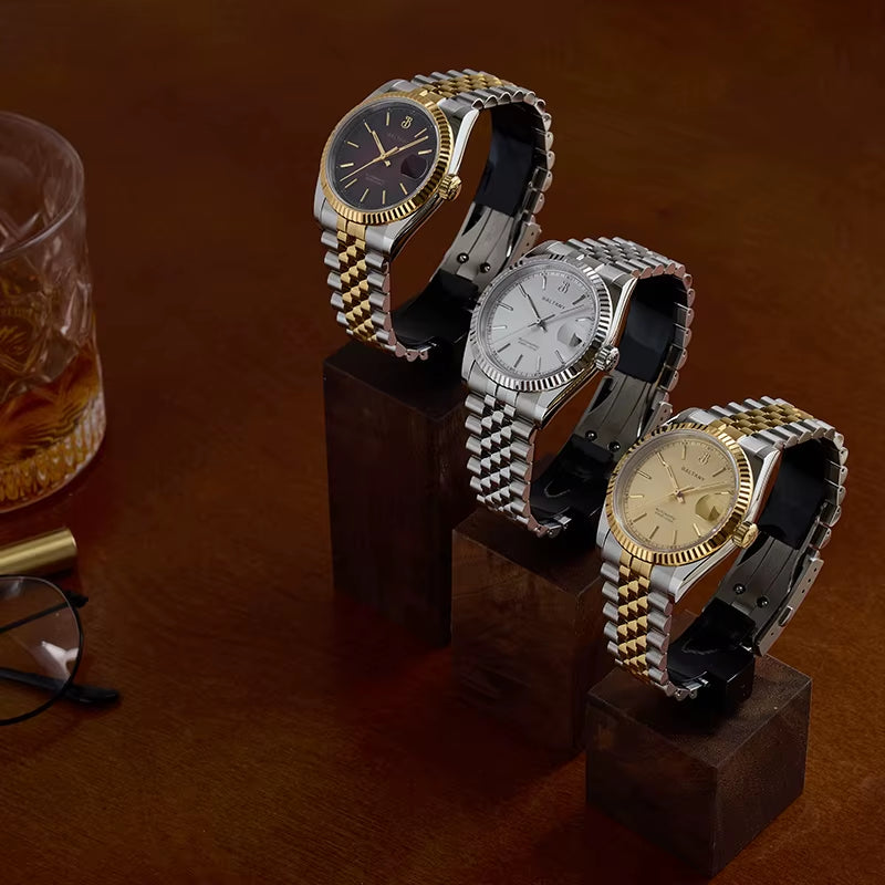 Luxury Automatic Watch with Jubilee Bracelet
