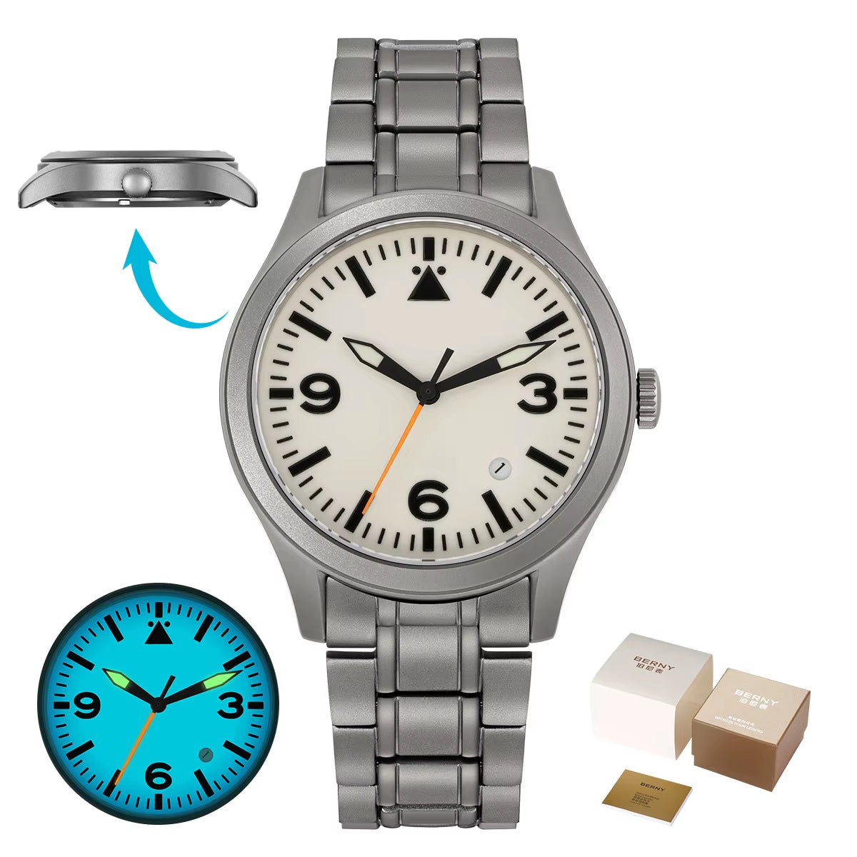 Full Titanium Automatic Watch 