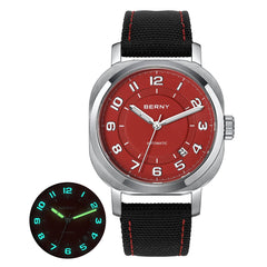Automatic Self-Wind Movement with Canvas Band 