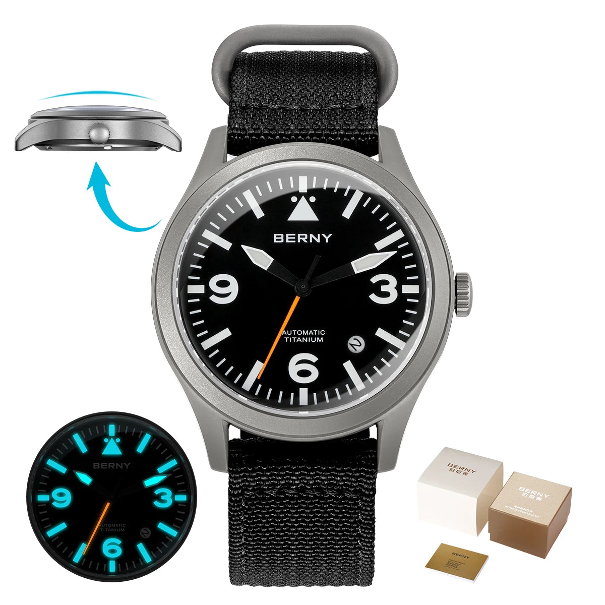 Full Titanium Automatic Watch 