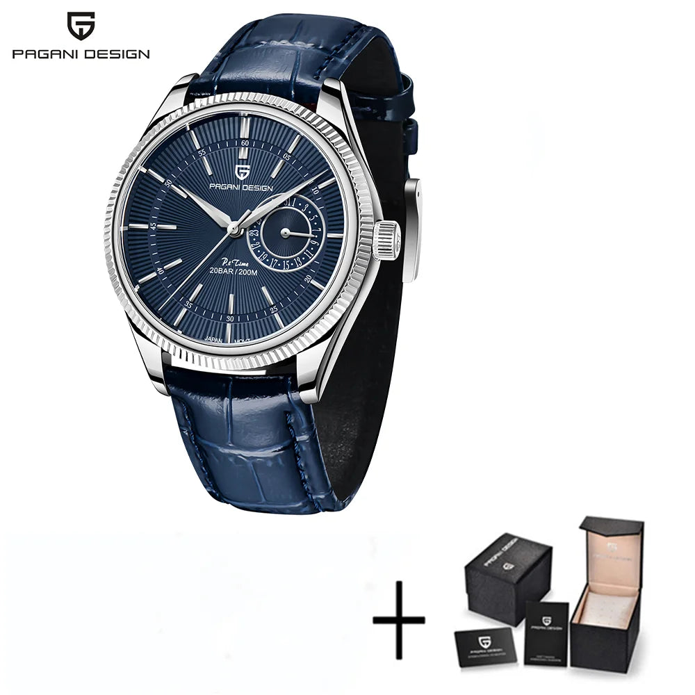 Luxury Saphire Glass Business Watch