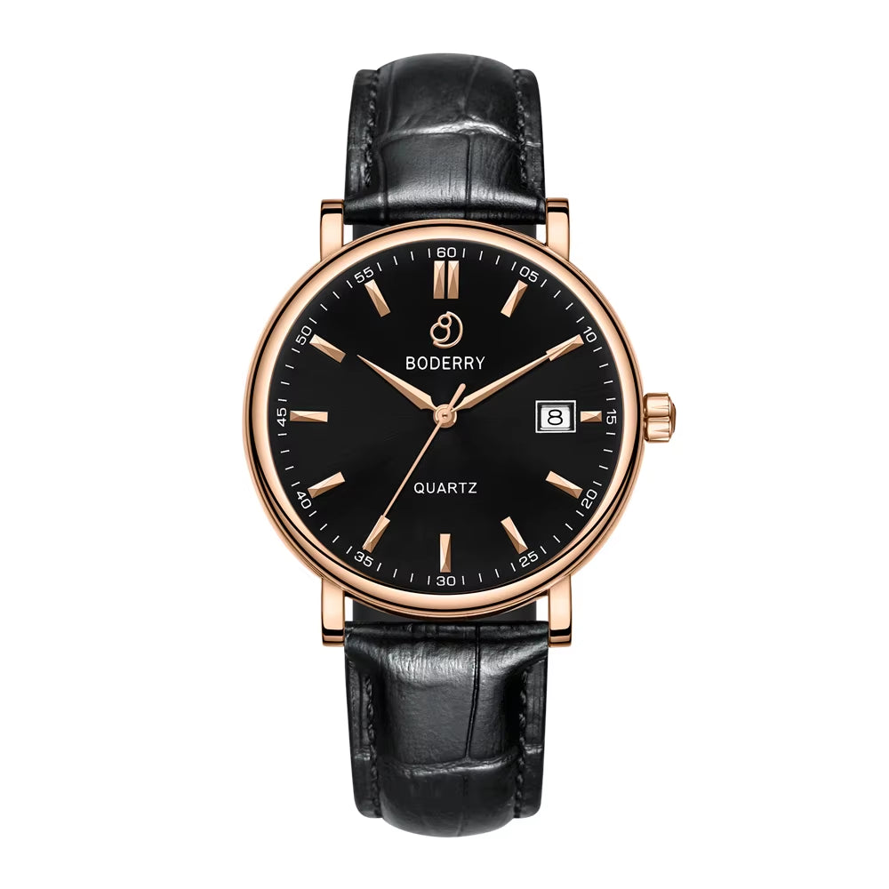 Premium Swiss Made Quartz Movement with Sapphire Crystal and Stainless Steel