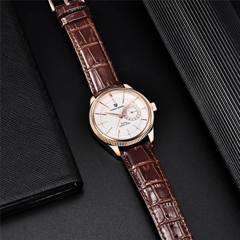 Luxury Saphire Glass Business Watch