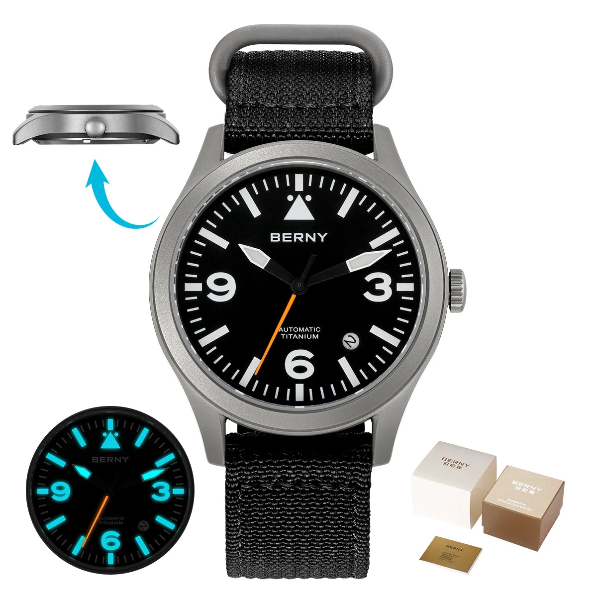 Full Titanium Automatic Watch 