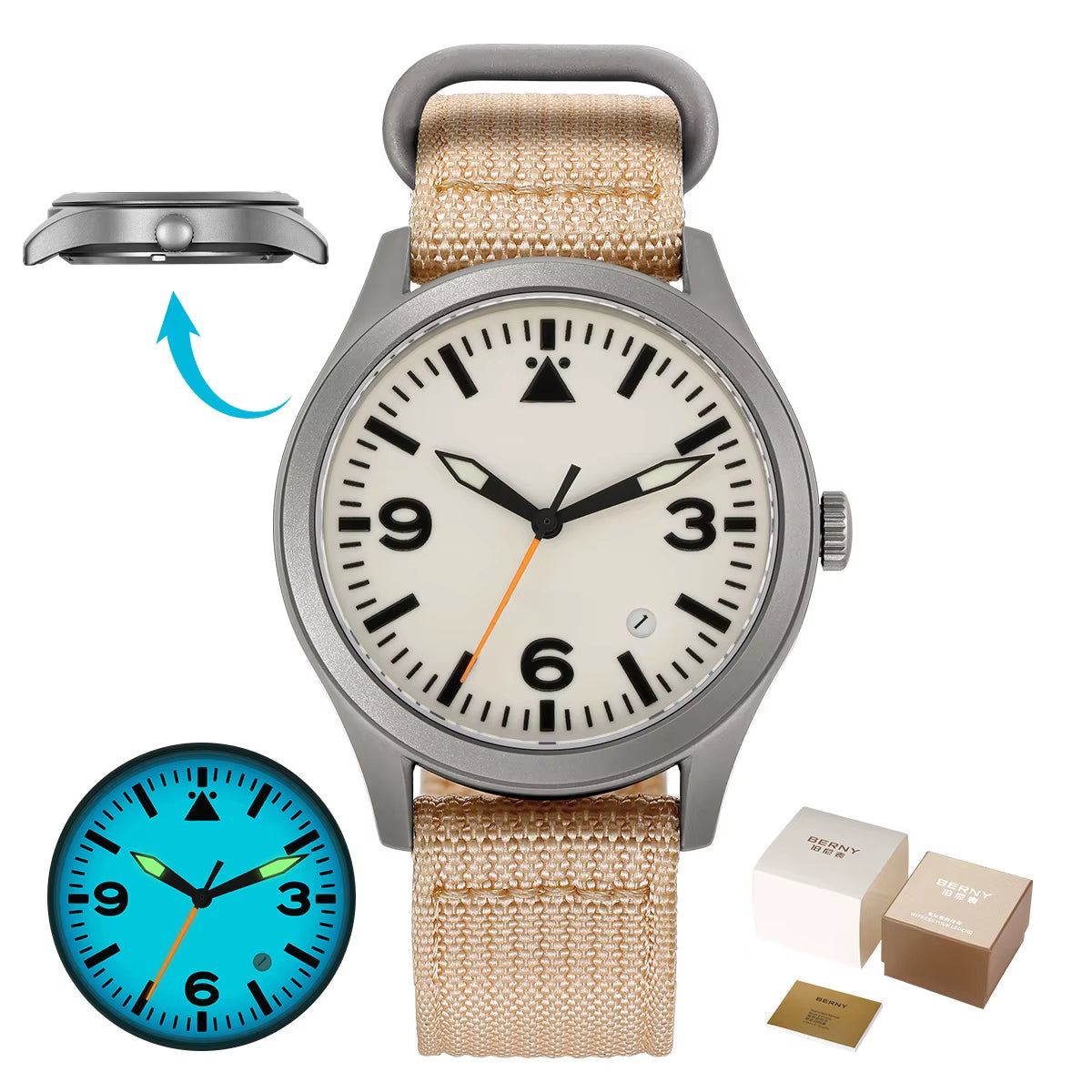 Full Titanium Automatic Watch 