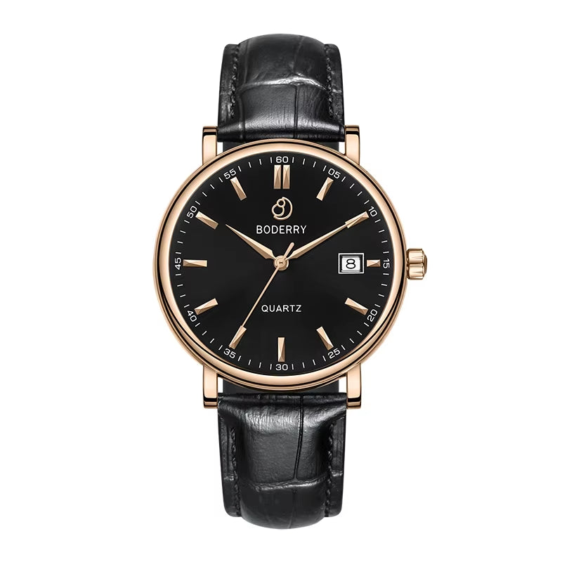 Premium Swiss Made Quartz Movement with Sapphire Crystal and Stainless Steel