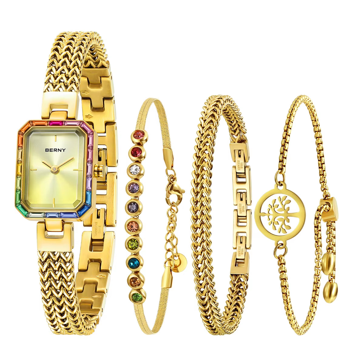 Luxury Fashion Jewellery Bracelet Set 