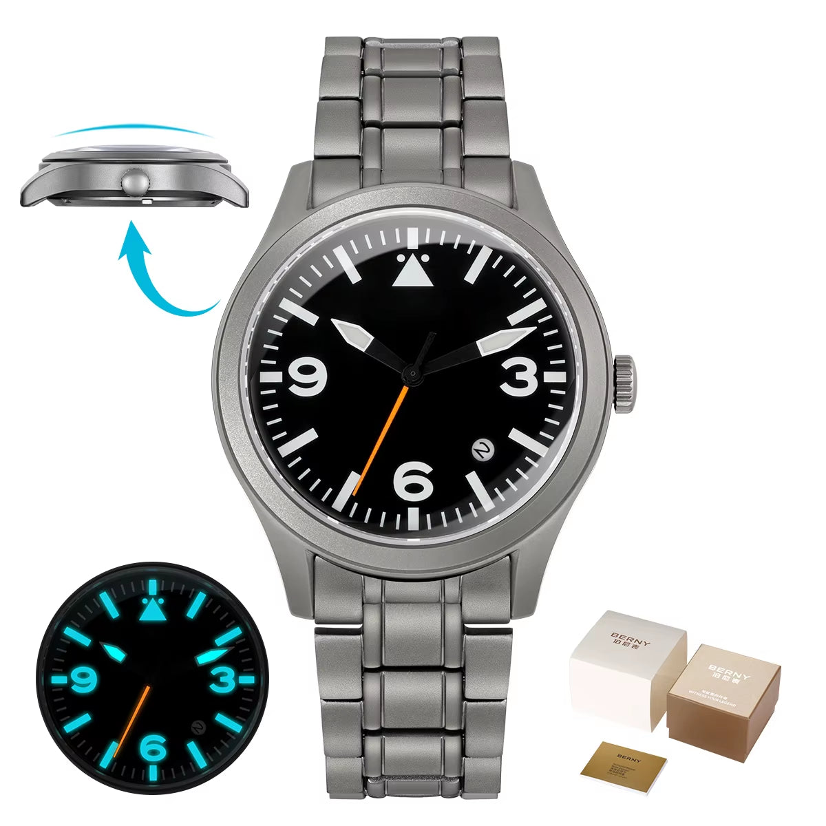 Full Titanium Automatic Watch 