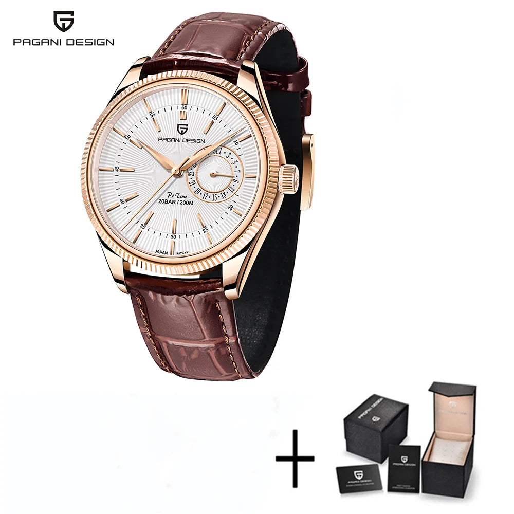 Luxury Saphire Glass Business Watch