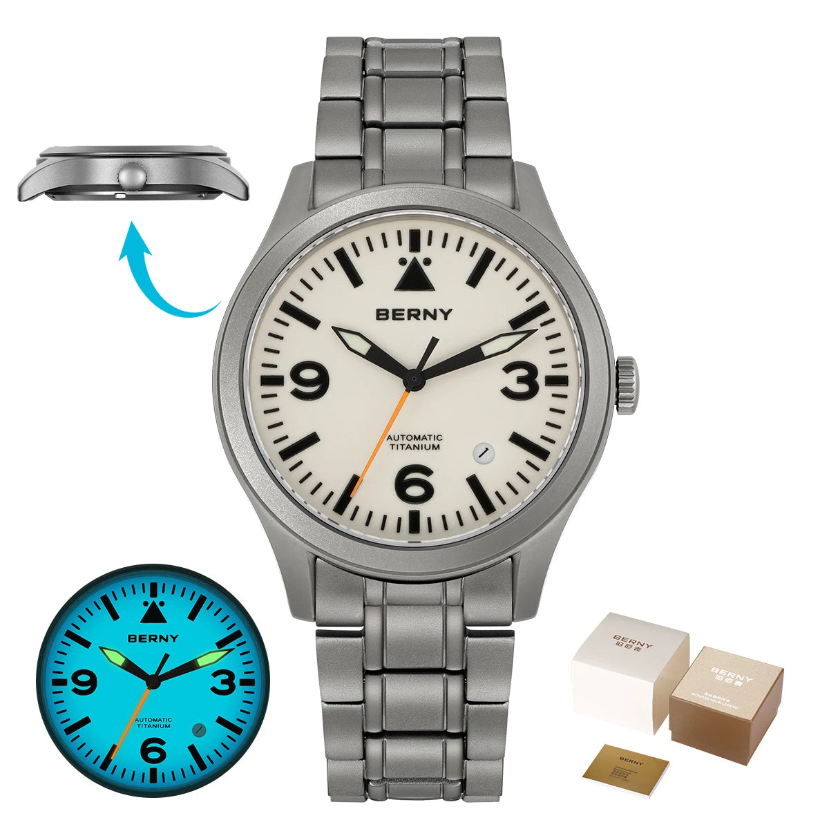Full Titanium Automatic Watch 
