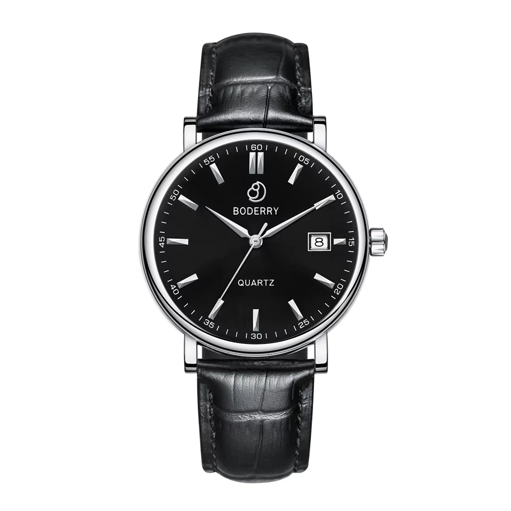 Premium Swiss Made Quartz Movement with Sapphire Crystal and Stainless Steel