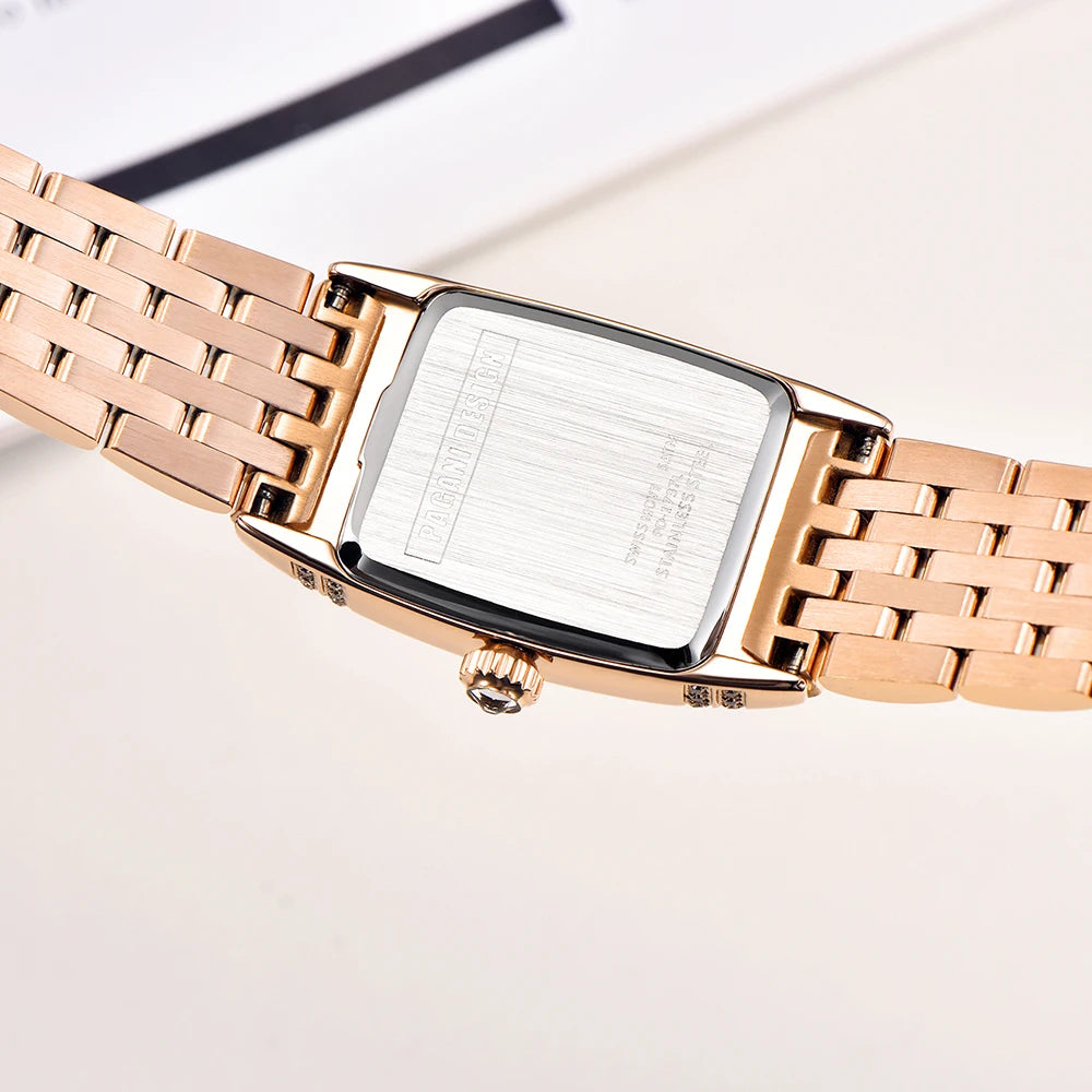 Luxury Sapphire Crystal Quartz Watch