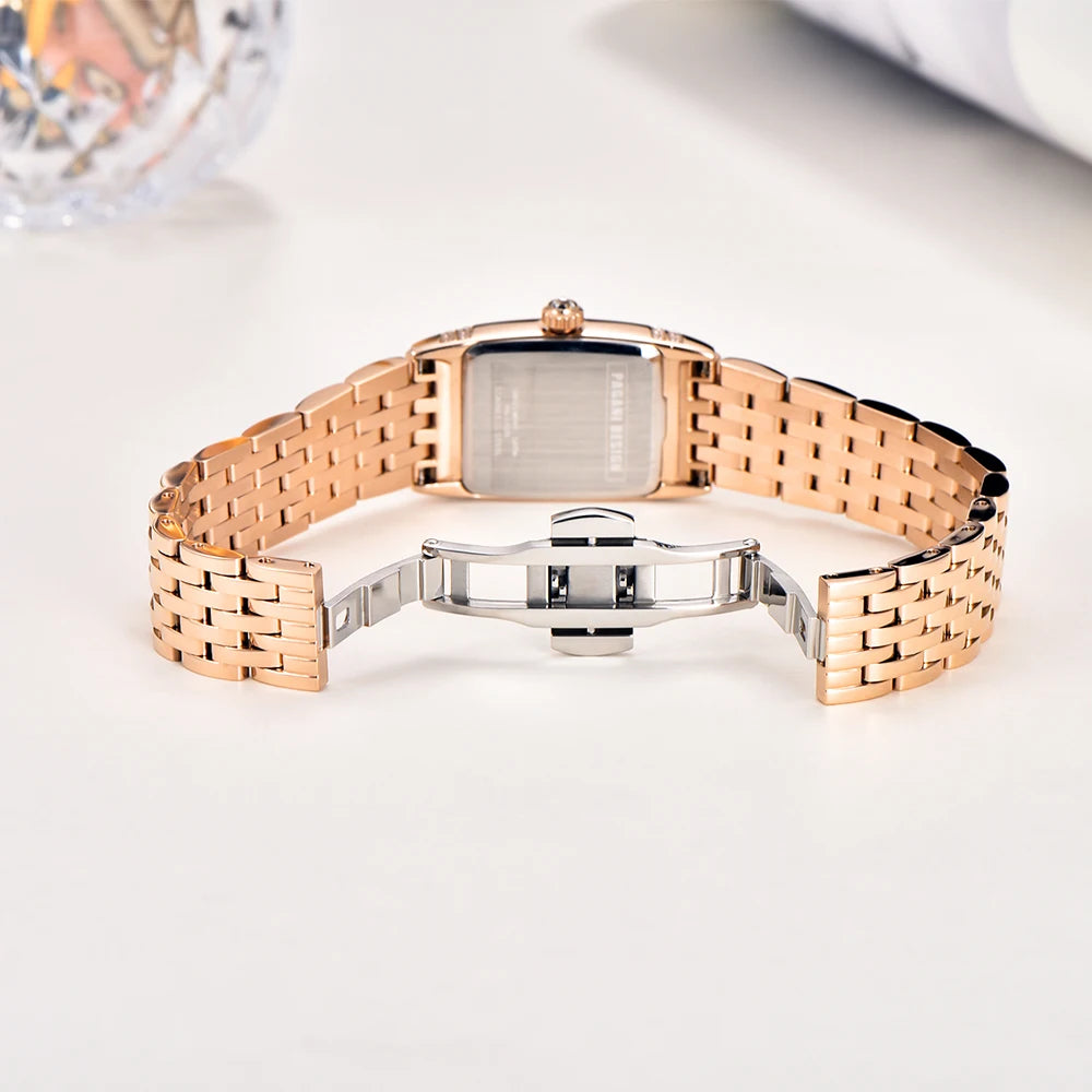 Luxury Sapphire Crystal Quartz Watch
