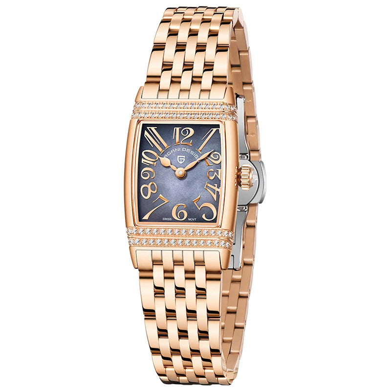 Luxury Sapphire Crystal Quartz Watch