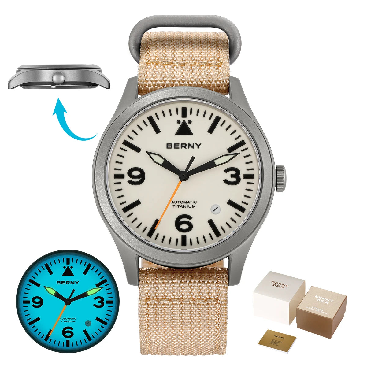 Full Titanium Automatic Watch 