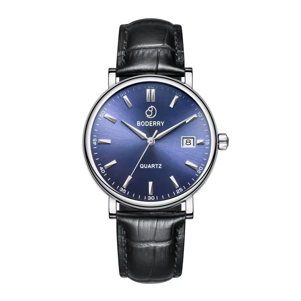 Premium Swiss Made Quartz Movement with Sapphire Crystal and Stainless Steel