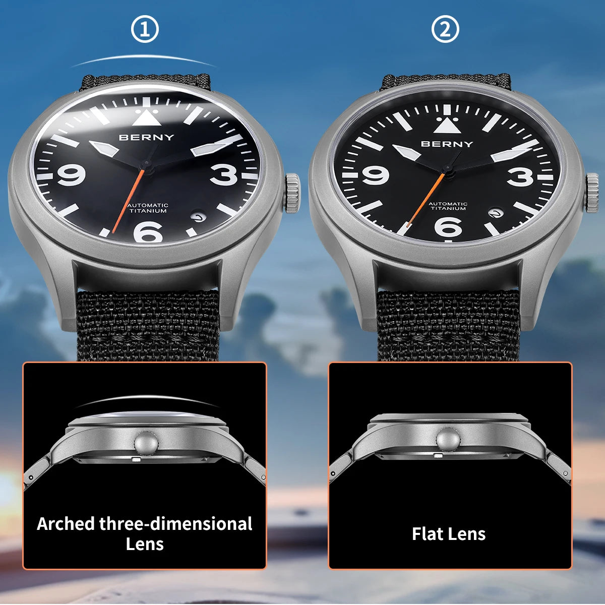 Full Titanium Automatic Watch 