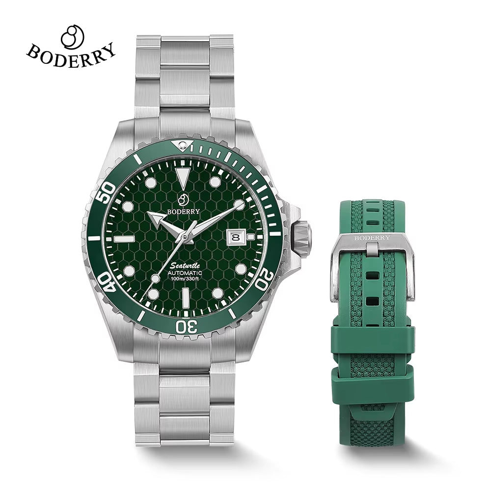Seaturtle Titanium Diver Automatic Watch Men 