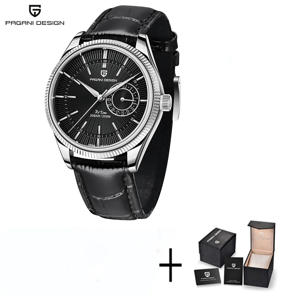 Luxury Saphire Glass Business Watch