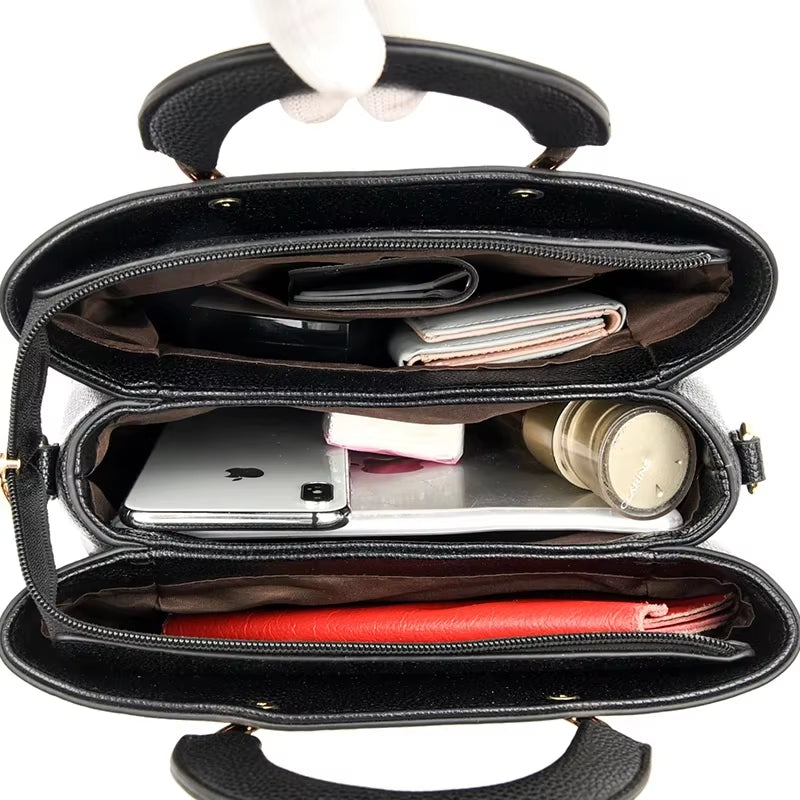 High Quality Women's  Leather Crossbody Shoulder Bag