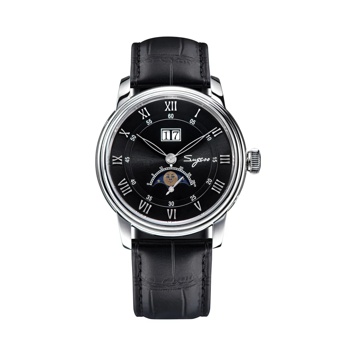 Moonphase Watch & Sandstone Dial