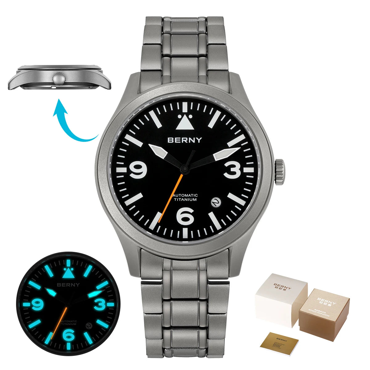 Full Titanium Automatic Watch 