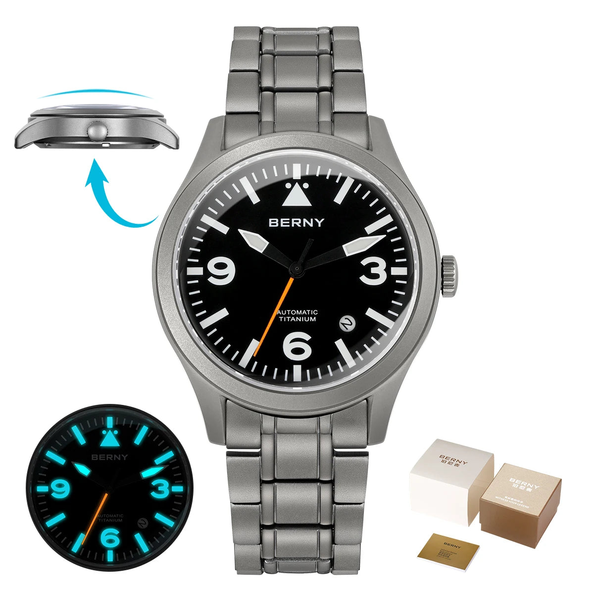 Full Titanium Automatic Watch 
