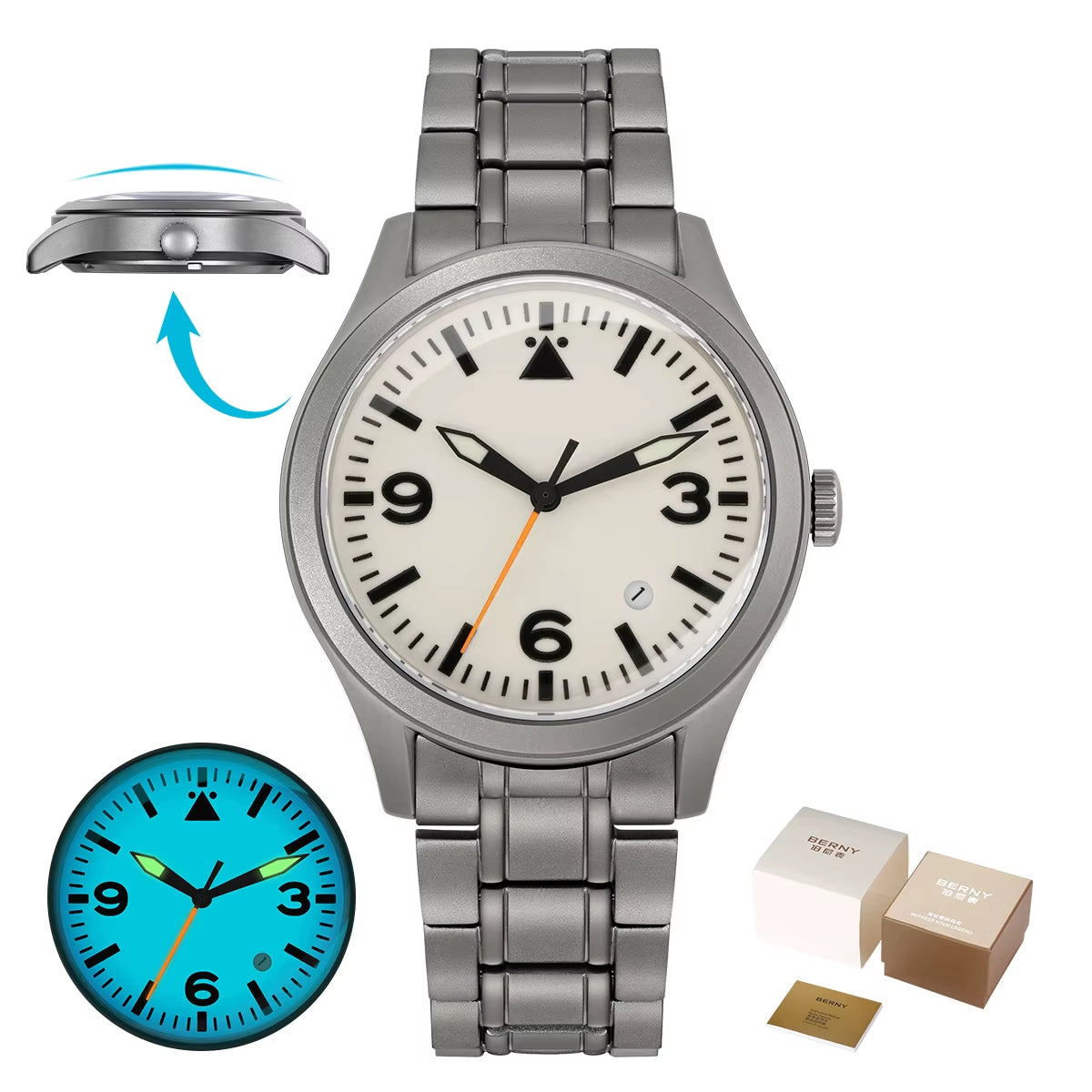 Full Titanium Automatic Watch 