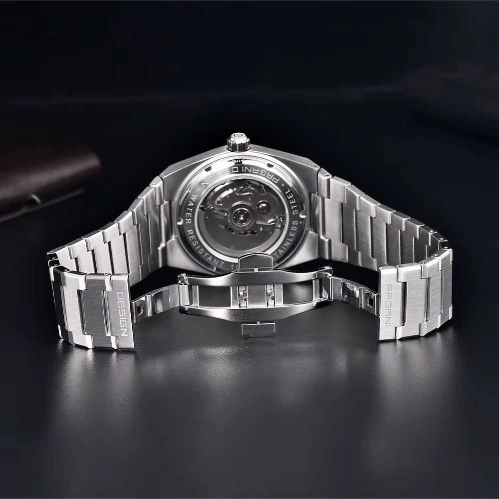  Fashion Automatic Miyota Mechanical Watch Miyota8215 Luxury Sapphire AR Coated Stainless Steel Waterproof
