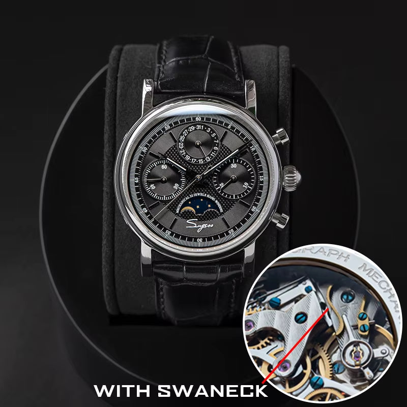 Stylish Vintage Design Swan Neck Movement